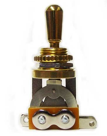 Toggle Switch Guld  3-Läges 