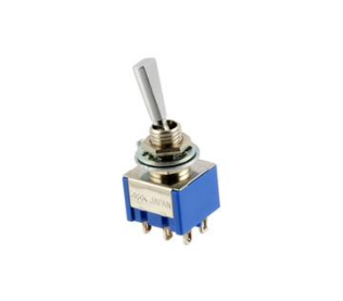 Switch Mini 2-pol On-On Krom