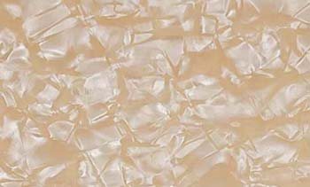 Plektrumskydds ämne 2-lager Cream Pearl