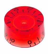 Speedknob Red Transparent  Passar (18 Splines)