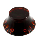 Bellknob Red Tint   Passar (18 Splines)