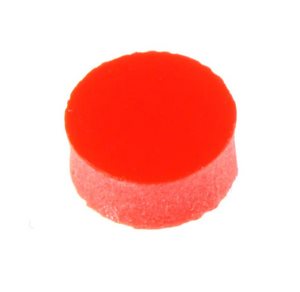 Greppbrädilägg (12st) Plast Röd Diameter 6.3mm