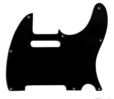 T-style 3-lager Svart (Allparts)
