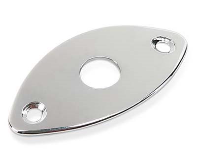 Jackplatta Oval Krom