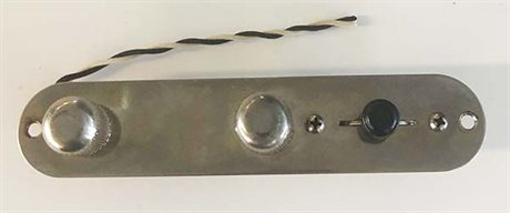 Kontrollplatta Tele aged komplett relic