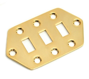 Kontrollplatta Jaguar Guld Switch-plate 