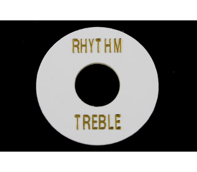 Rhythm/Treble bricka Vit plast