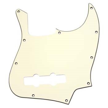 J-bas Style 3-lager Vitt Parchment (Allparts)