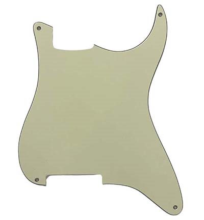S-style 3-lager Kontur Mintgrönt (Allparts)