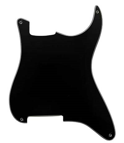 S-Style 3-lager Kontur Svart (Allparts)