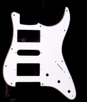 S-Style 3-lager HSH Vitt (Allparts)