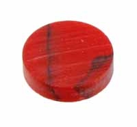 Inlay Dots (12st) Red Jasper Stone
