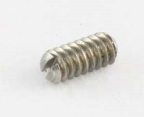 Skruv Höjdjustering 6.3mm Spår 4/40 " Rostfria 12st