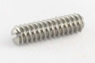 Skruv Höjdjustering 12.5mm Spår 6/32" Bas Rostfria 8st