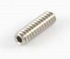 Skruv Höjdjustering Bas eller Tele 6/32" Rostfria (8st)   11mm