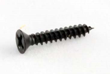 Skruv för Humbucker ramar (4st) 15 mm Svart 