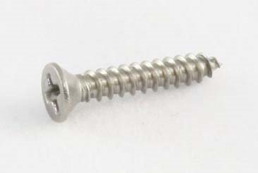 Skruv för Humbucker ramar (4st) 13 mm Nickel 