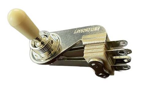 Toggle Switch 3 Läges Vinklad Switchcraft