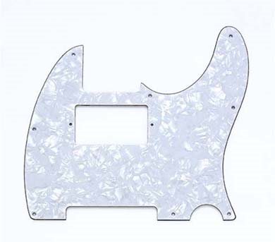 T-style 3-lager Humbucker Pearl Vit (Allparts)