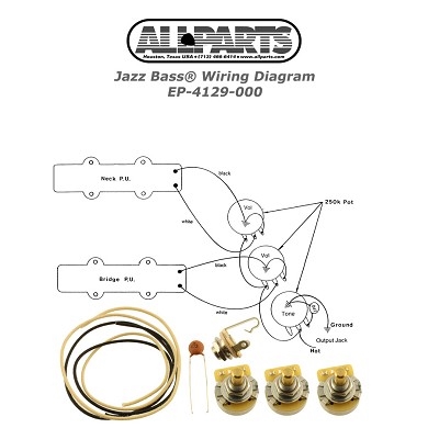 EP-4129-000 dimarzio jazz bass pickup wiring diagram 