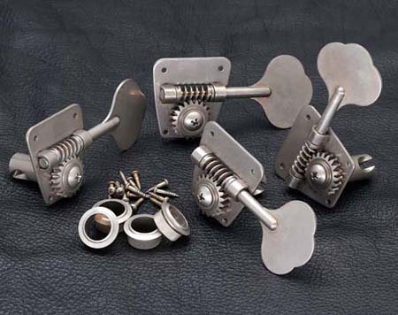 Mek Bas 4-inl Gotoh FB30 Aged Nickel