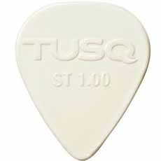 Tusq Plektrum White 6-pack