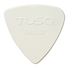 Tusq Plektrum Triangel White 4-pack