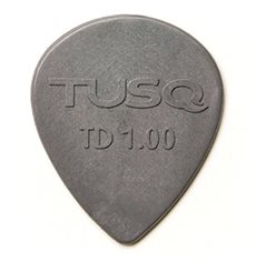Tusq Plektrum Tear Drop Gray 6-pack