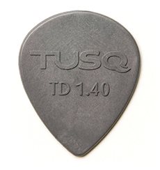 Tusq Plektrum Tear Drop Gray 6-pack