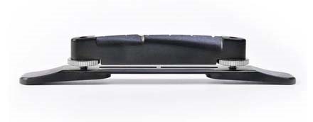 Graph-Tech Resomax Archtop Bridge, Nickel