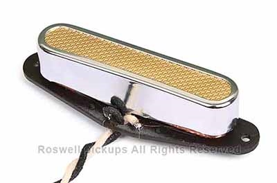 Roswell Pickup Tele Hals Gold Foil