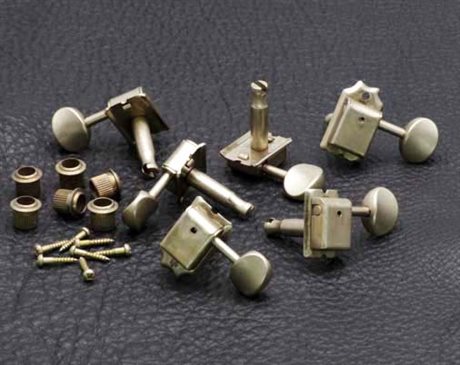 6-inline Kluson Gotoh SD91 Aged Nickel