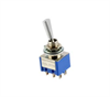 Switch Mini 2-pol (On-On-On) Krom 