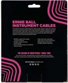Ernie Ball svart spiralkabel 9m