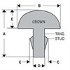Dunlop 6100 Greppband 30cm