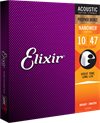 Elixir Acoustic   Phosphor Bronze Nanoweb 10-47