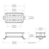 Roswell Pickup Humbucker Quarter Pound Bridge