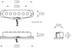 Roswell Pickup Strat Bridge Hot 11,4K